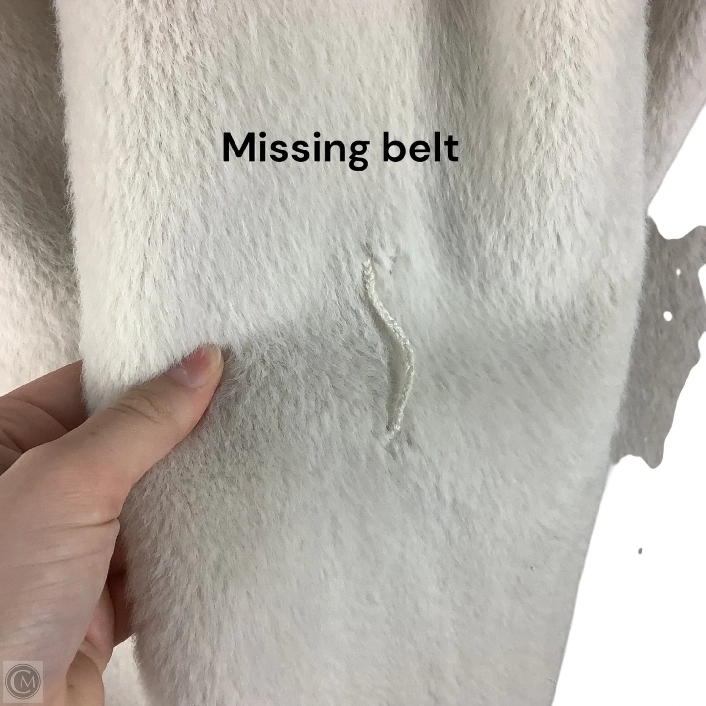 Reversible Jacket Faux Fur & Sherpa By Lamarque In Cream, Size: S