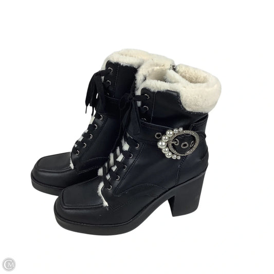 Boots Combat By Dkny In Black, Size: 11