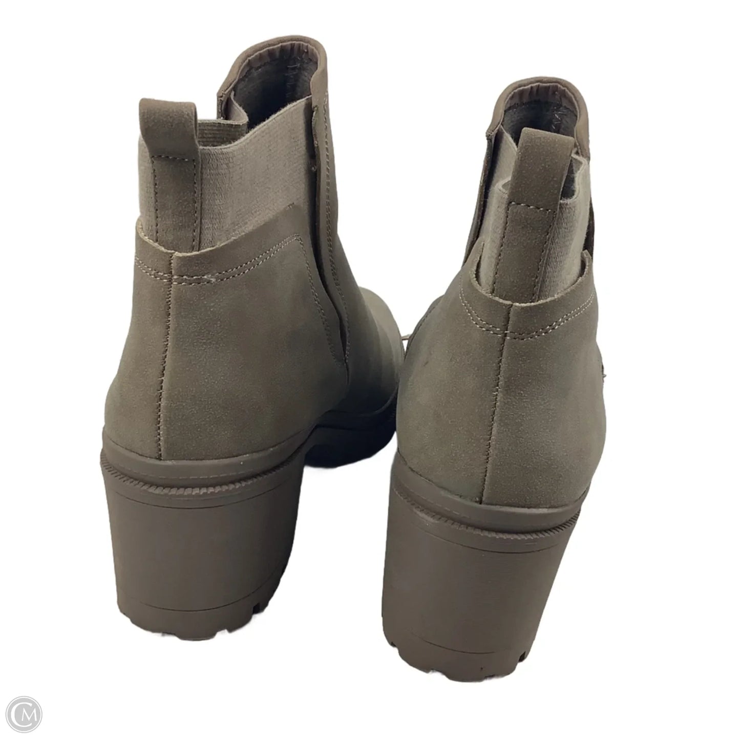 Boots Ankle Heels By Jelly Pop In Brown, Size: 11