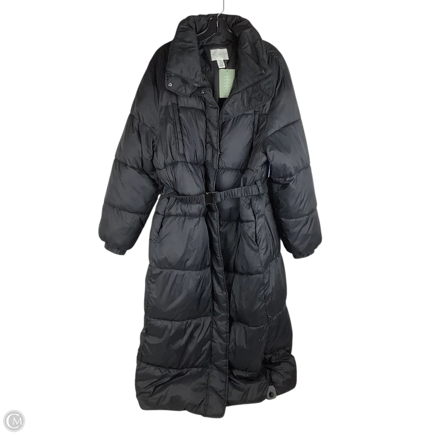 Jacket Puffer & Quilted By H&m In Black, Size: L