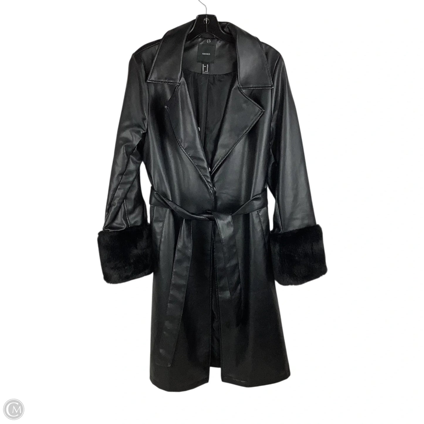 Jacket By Forever 21 In Black, Size: Xl