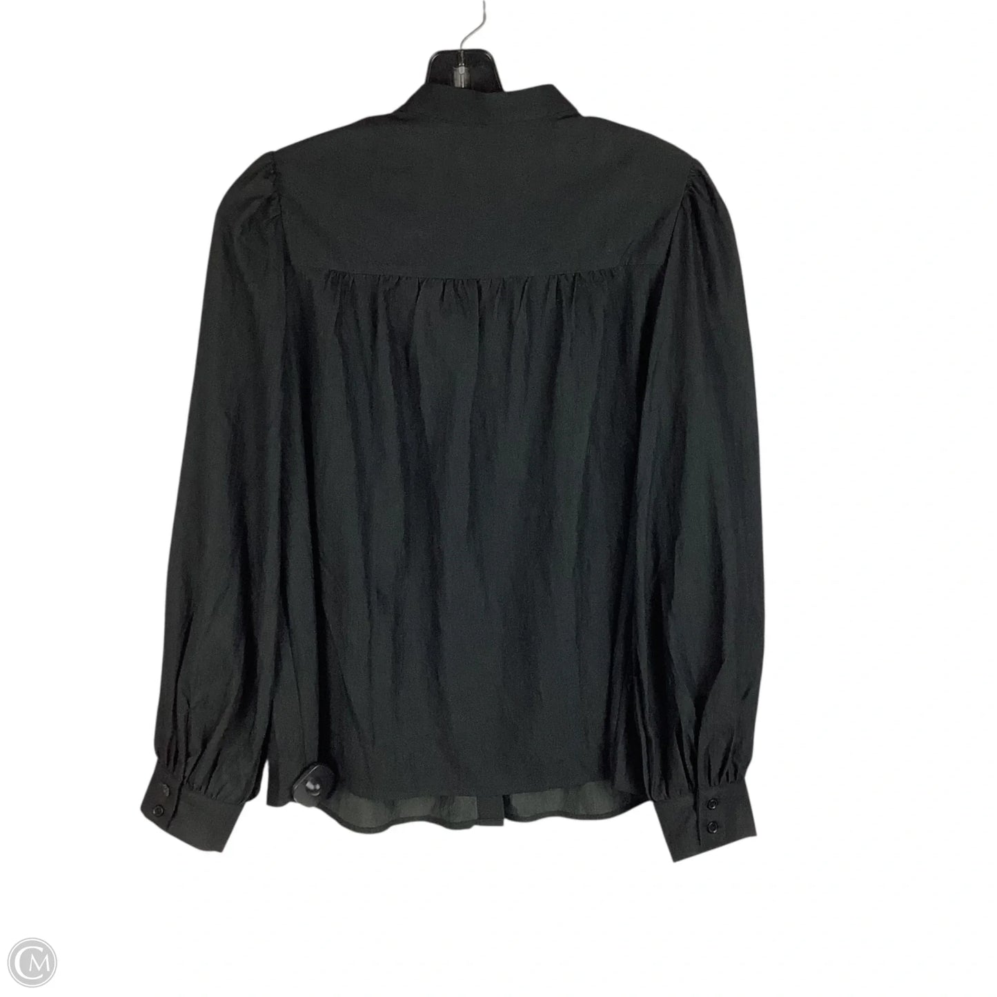 Top Long Sleeve By Kirundo In Black, Size: S