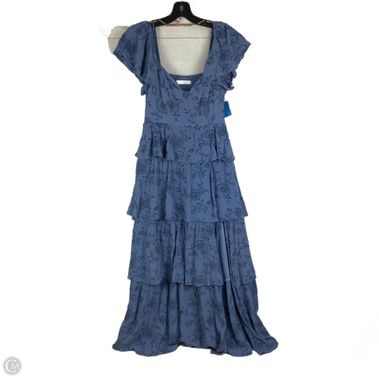 Dress Casual Maxi By Altard State In Blue, Size: M