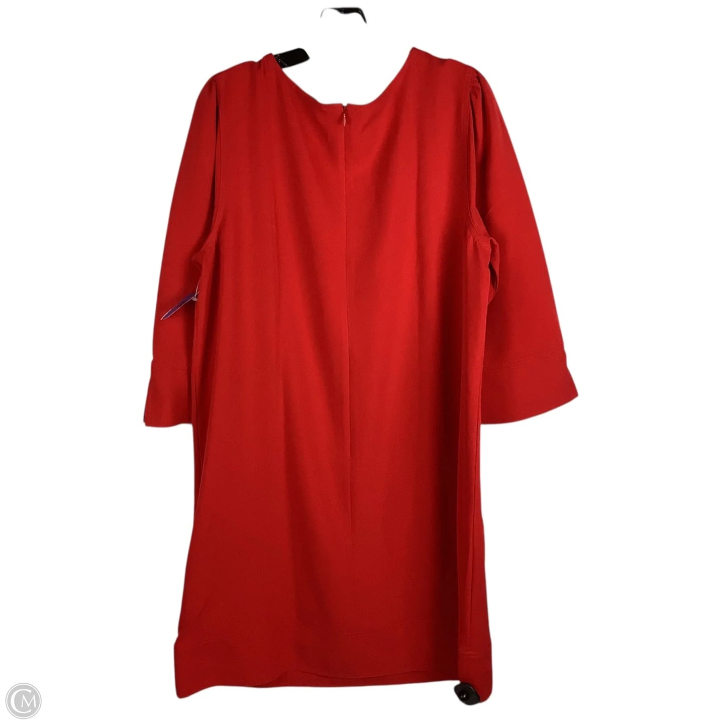 Dress Work By Loft In Red, Size: 16