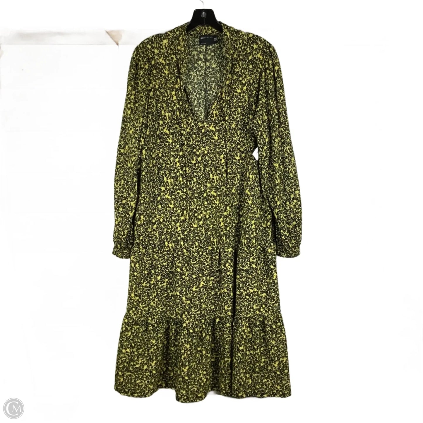 Dress Casual Maxi By Asos In Floral Print, Size: 14