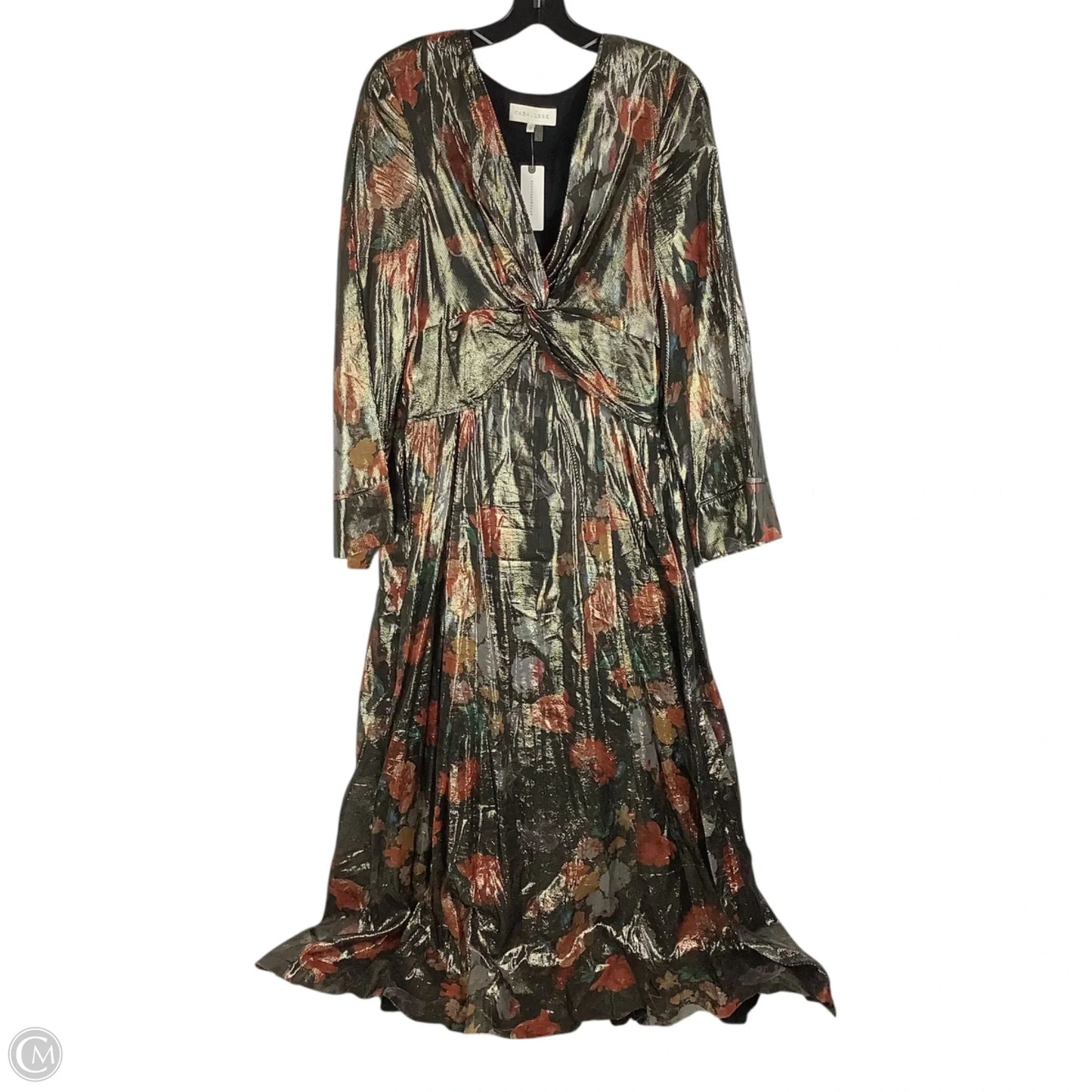 Dress Party Long By Anthropologie In Floral Print, Size: M