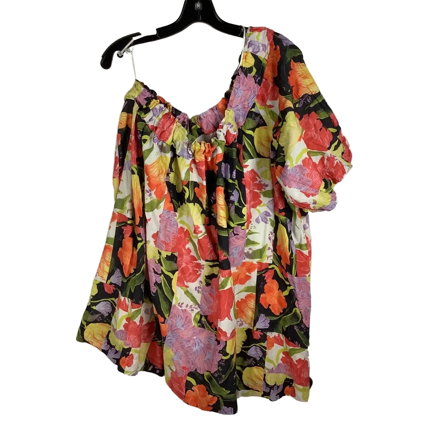 Dress Party Short By Anthropologie In Floral Print, Size: L