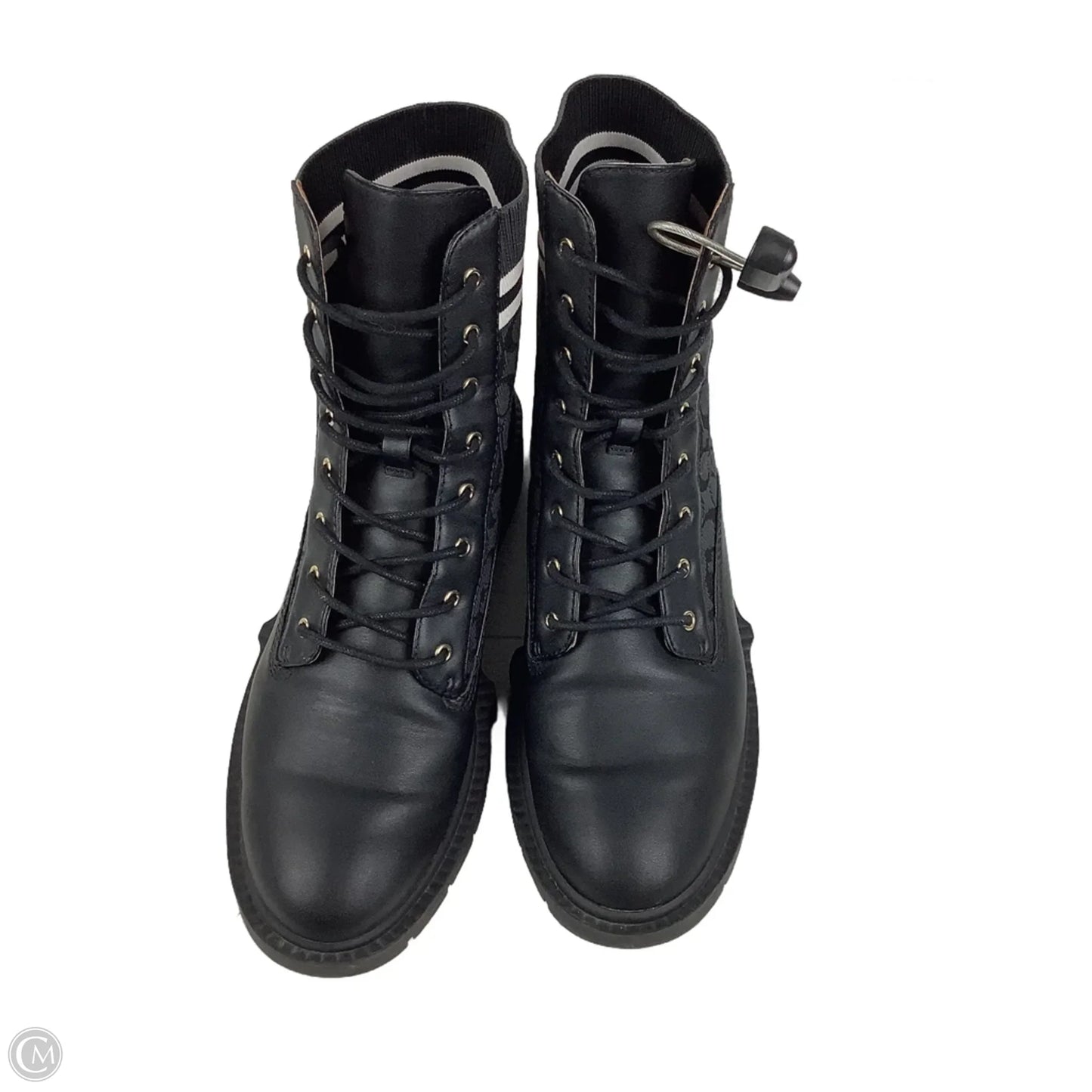 Boots Designer By Coach In Black, Size: 9.5
