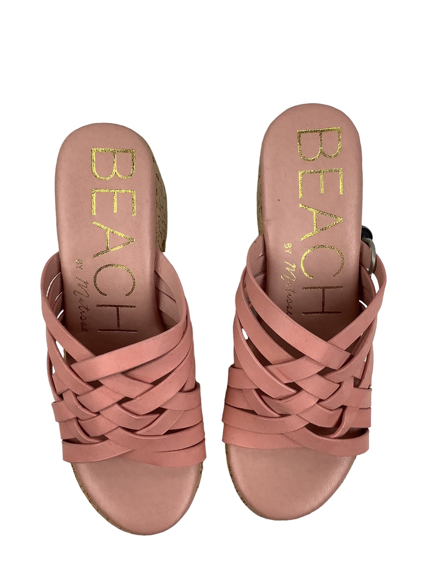 Pink Shoes Heels Block Matisse, Size 7