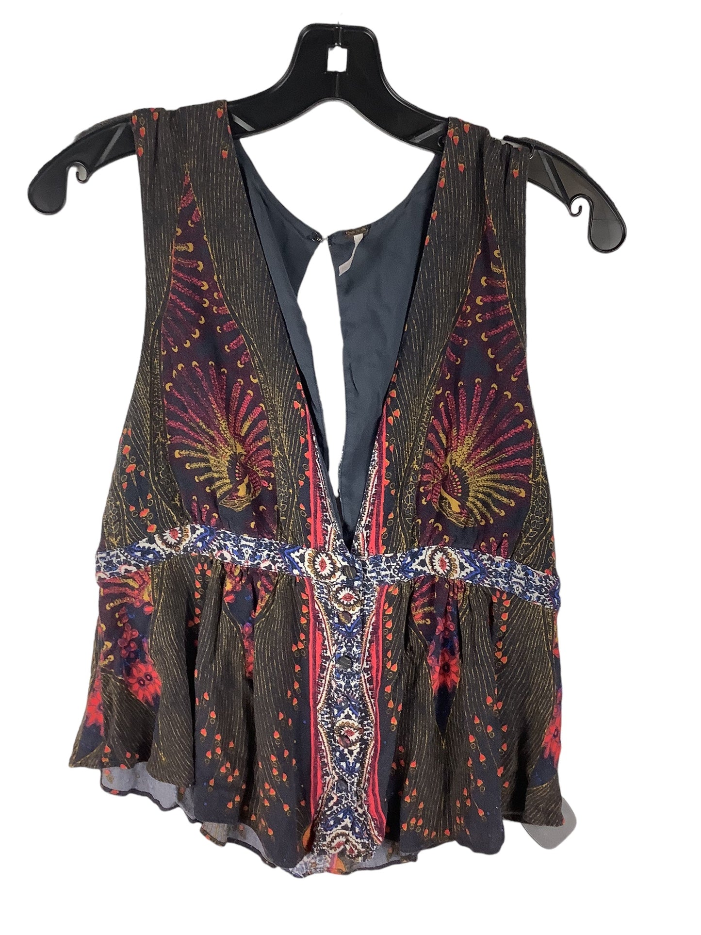 Multi-colored Top Sleeveless Free People, Size L