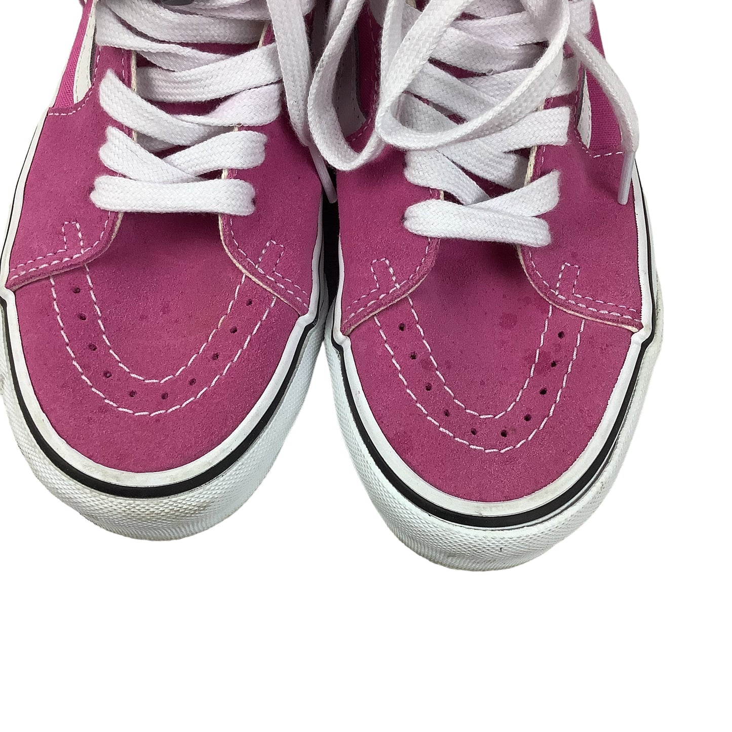 Pink Shoes Sneakers Vans, Size 6.5