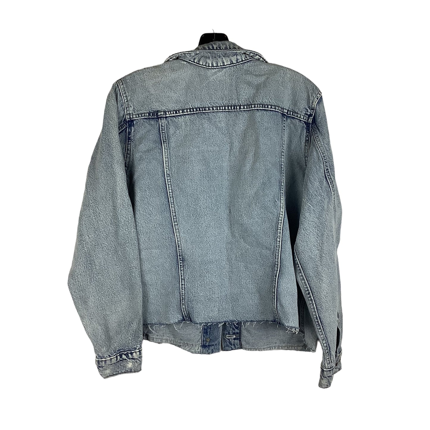 Blue Denim Jacket Denim Lucky Brand, Size Xl