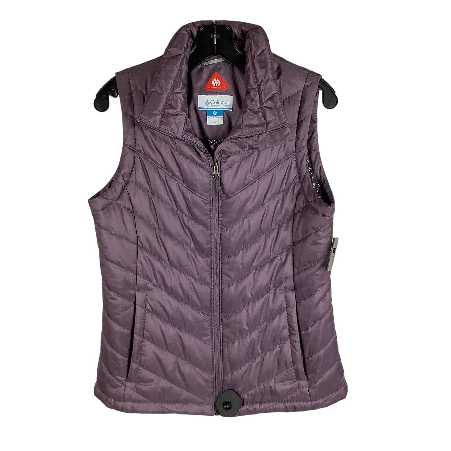 Vest Puffer & Quilted By Columbia In Purple, Size: M