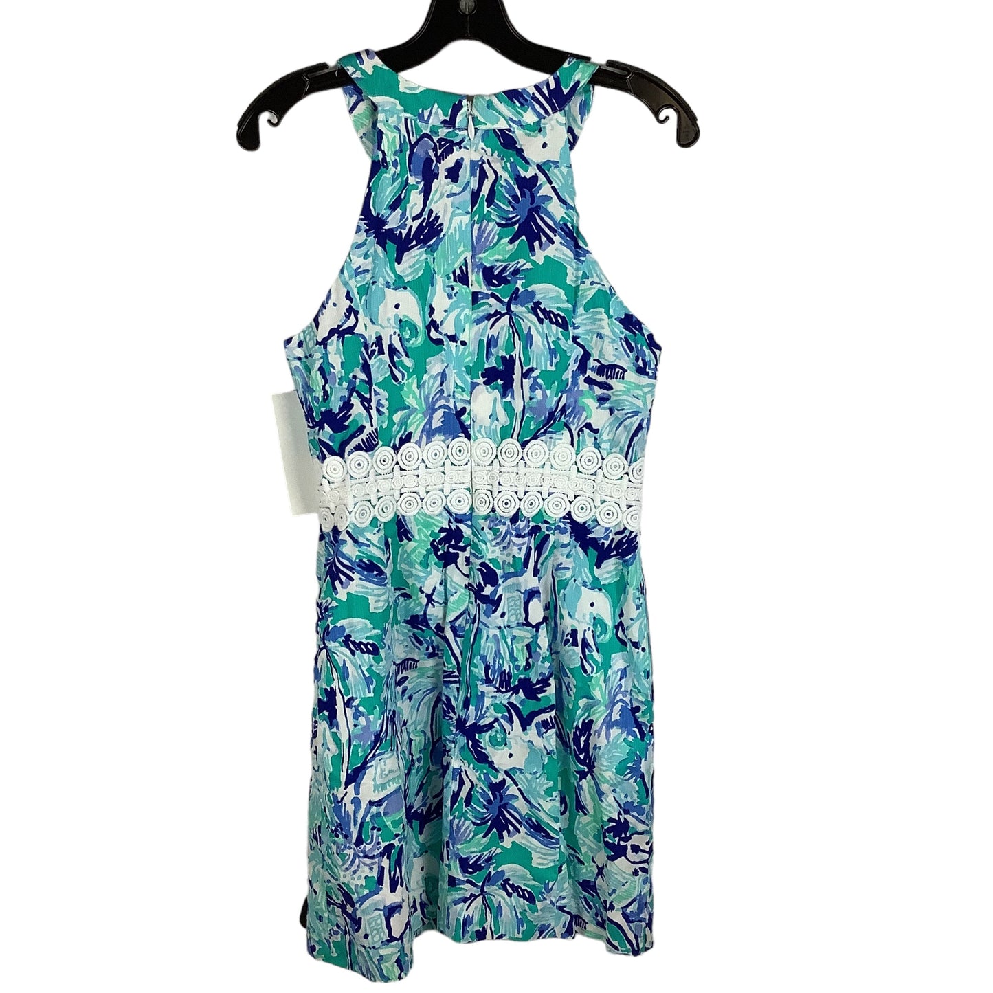 Aqua Dress Designer Lilly Pulitzer, Size 4