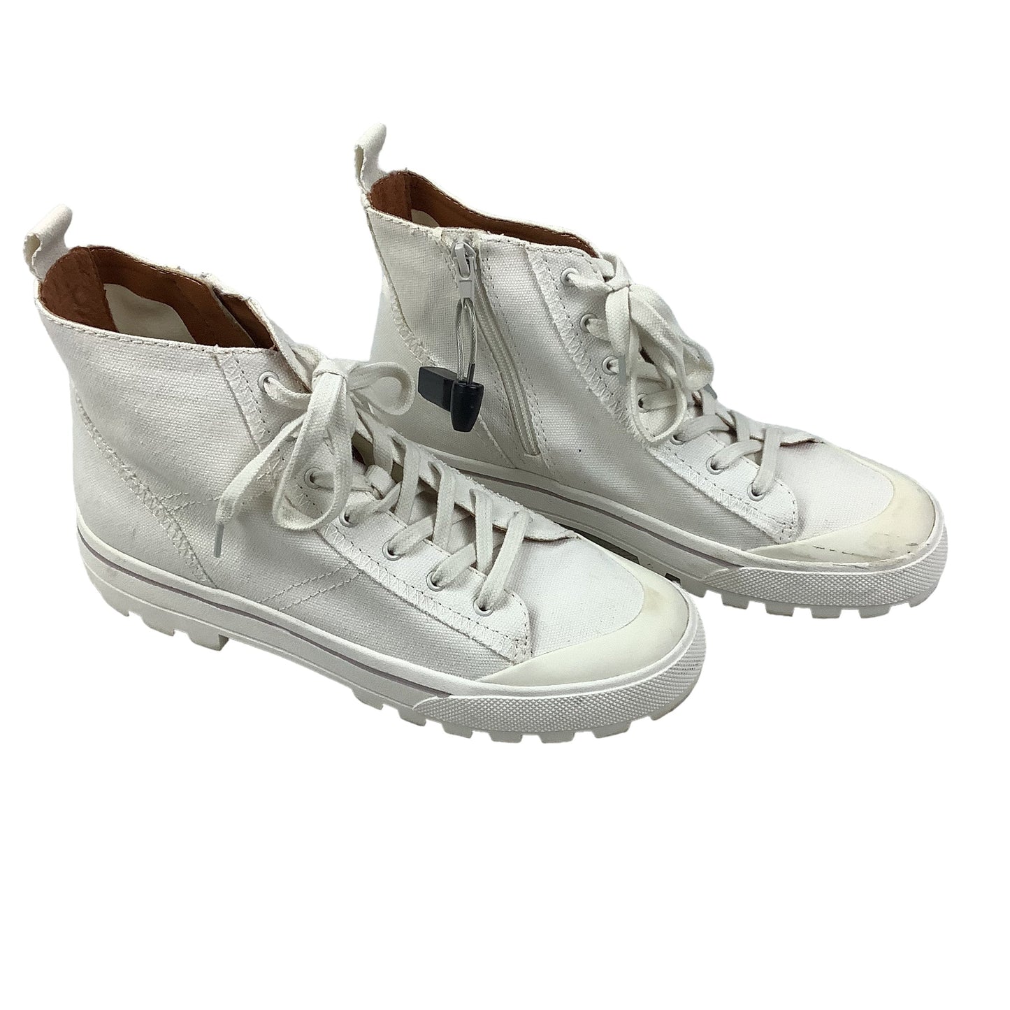 Shoes Sneakers By Lucky Brand In White, Size: 9