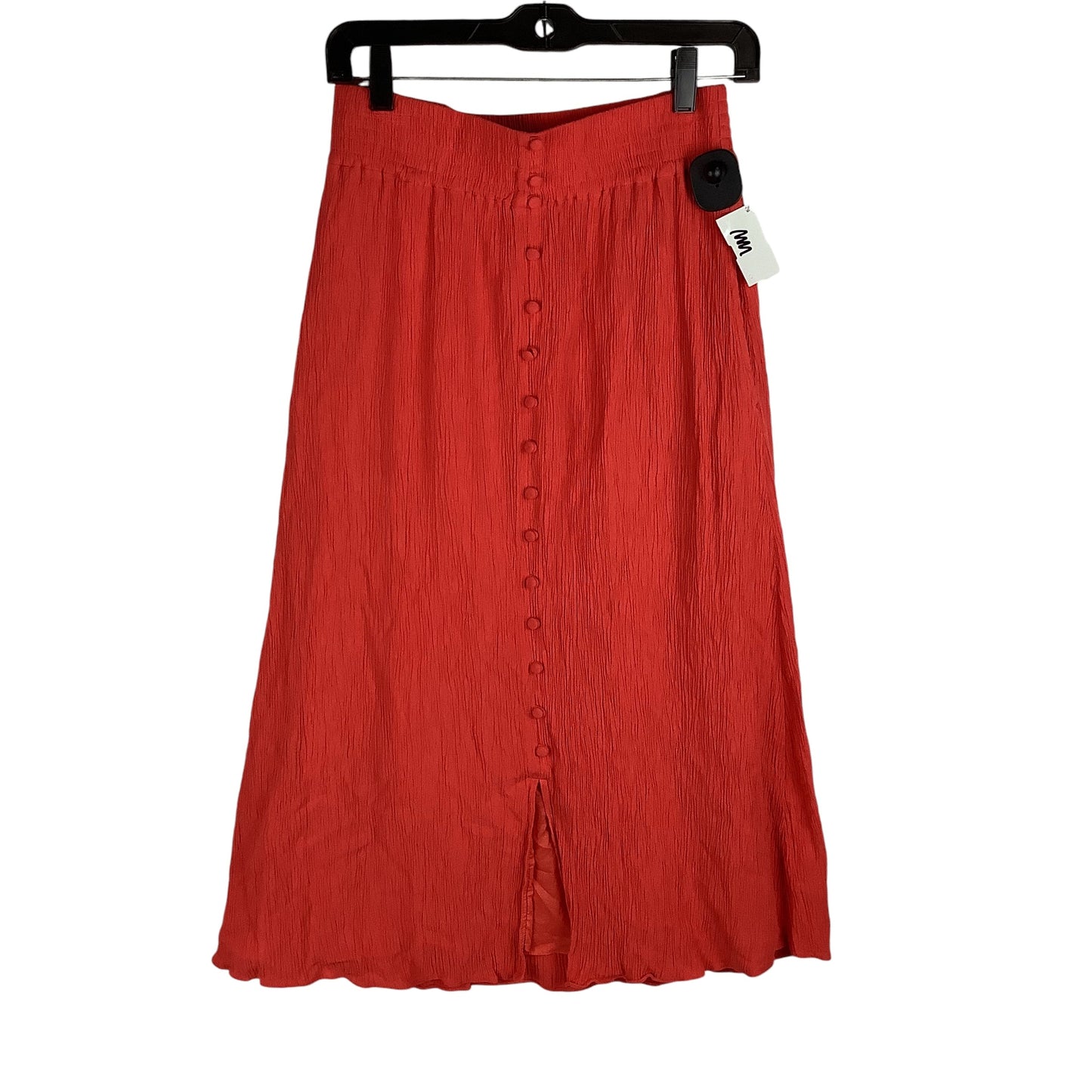 Skirt Maxi By Madewell In Red, Size: Xs