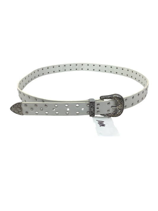 BELT    CLOTHES MENTOR in WHITE