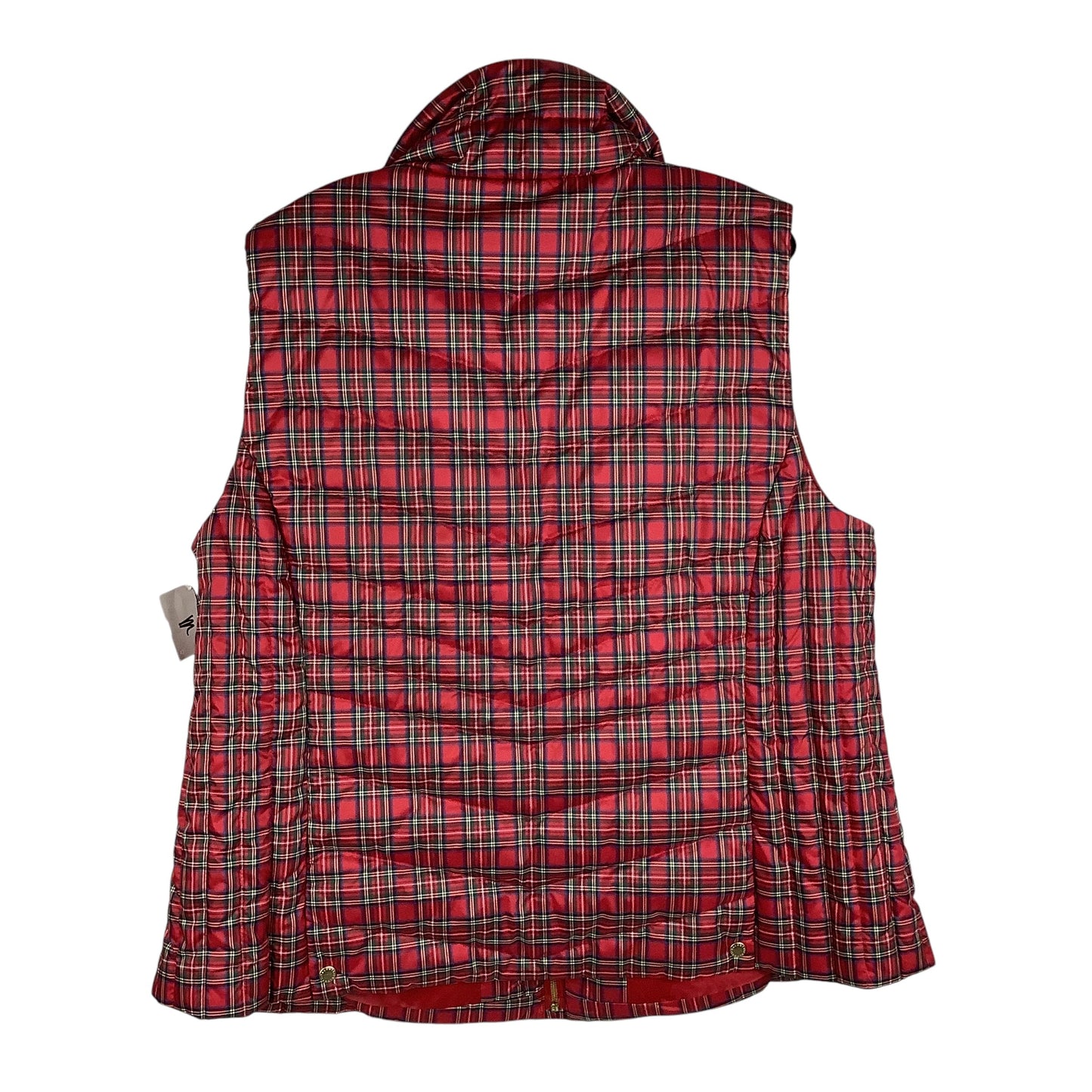 Vest Puffer & Quilted By Talbots In Red, Size: 2x