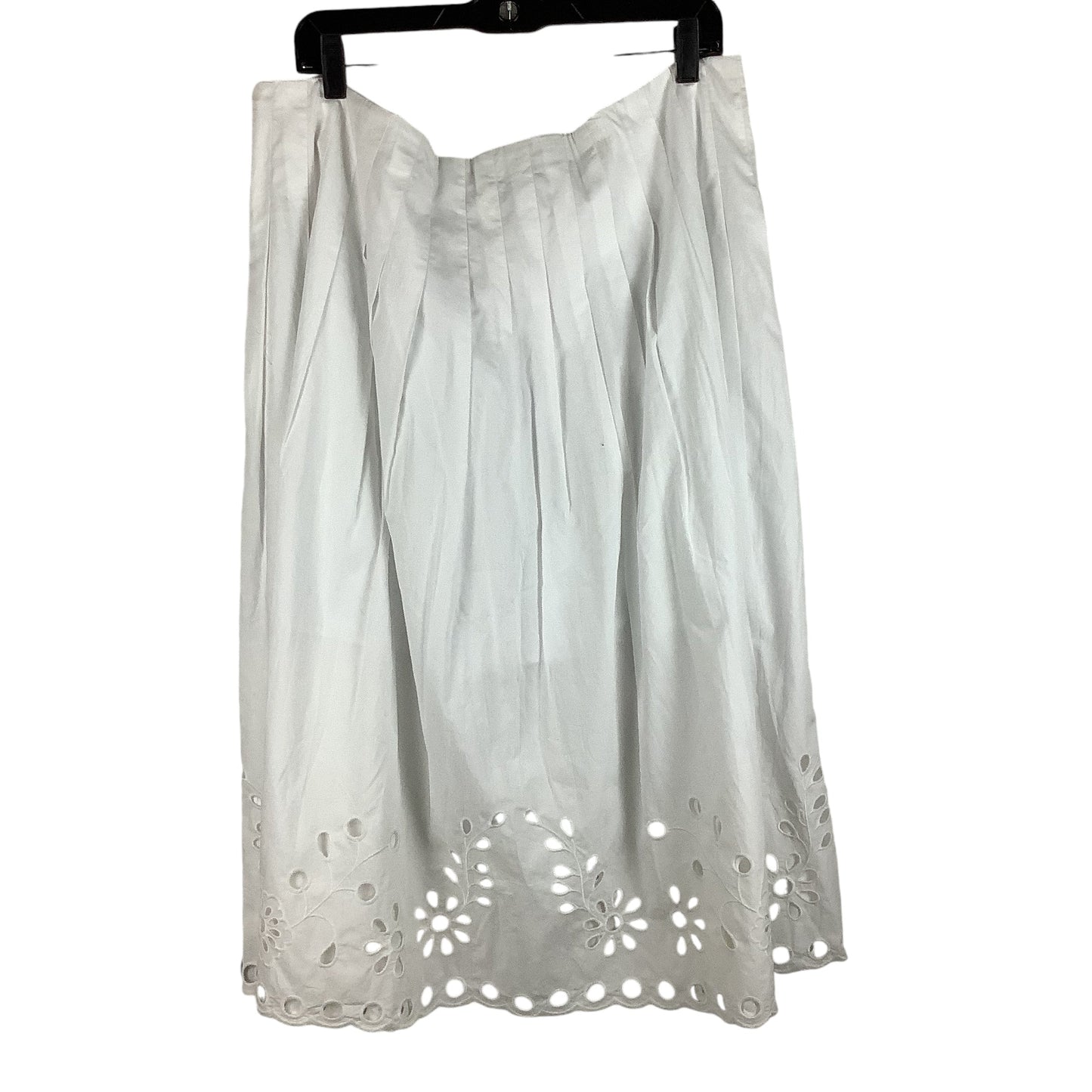 Skirt Maxi By J. Crew In White, Size: 18