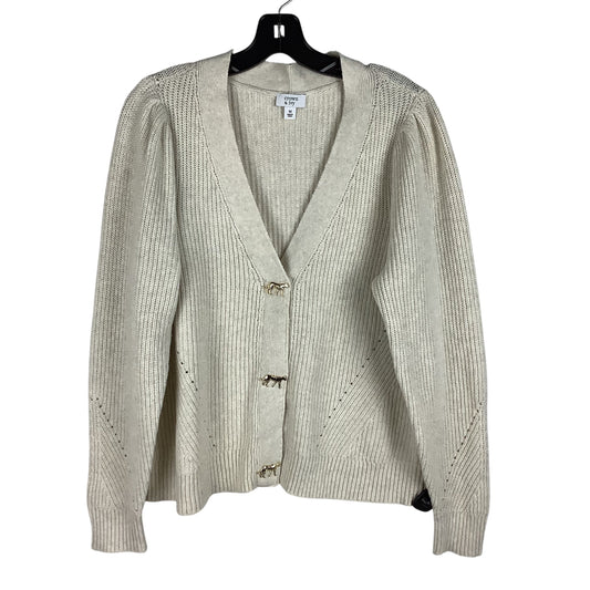 Sweater Cardigan By Crown And Ivy In Cream, Size: M