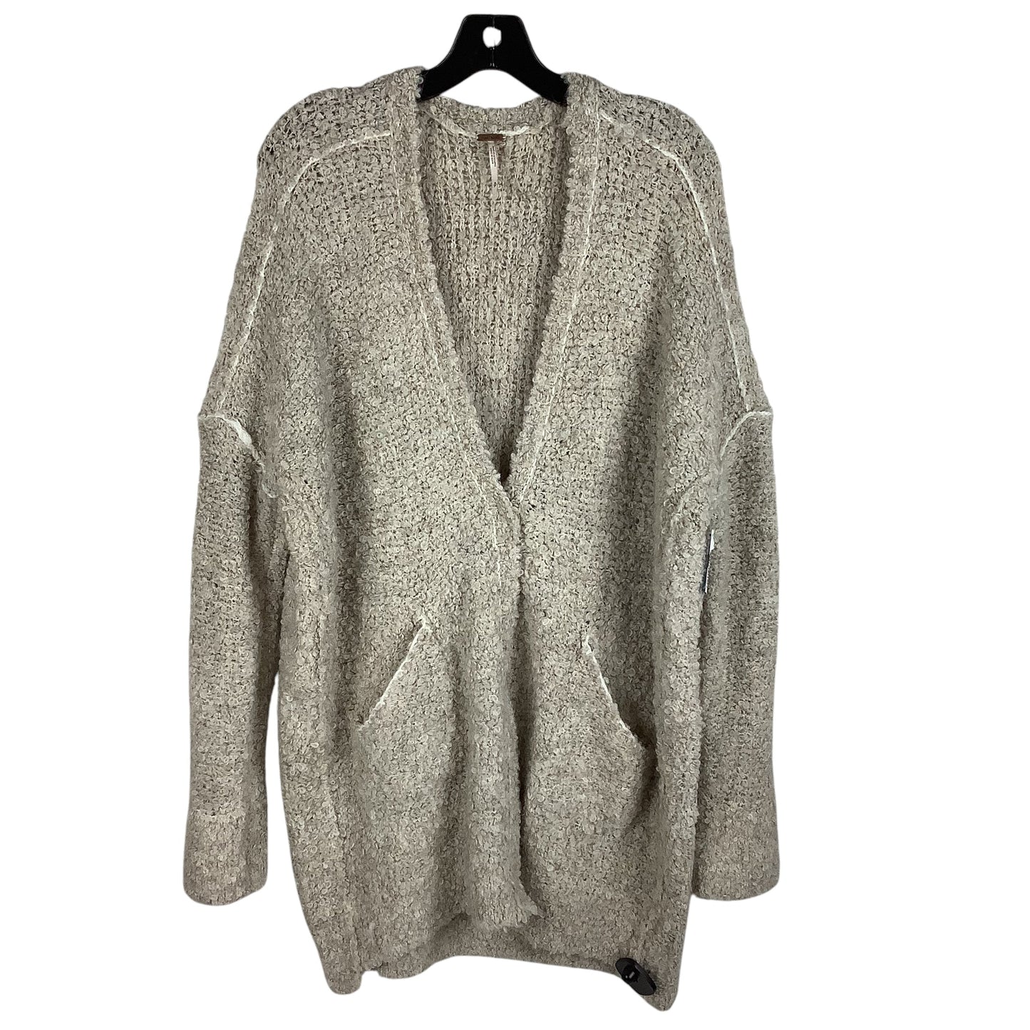 Sweater Cardigan By Free People In Cream, Size: S