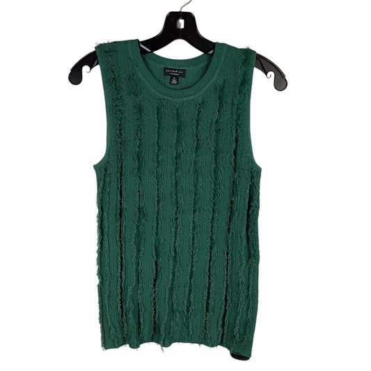 Top Sleeveless By Current Air In Green, Size: M