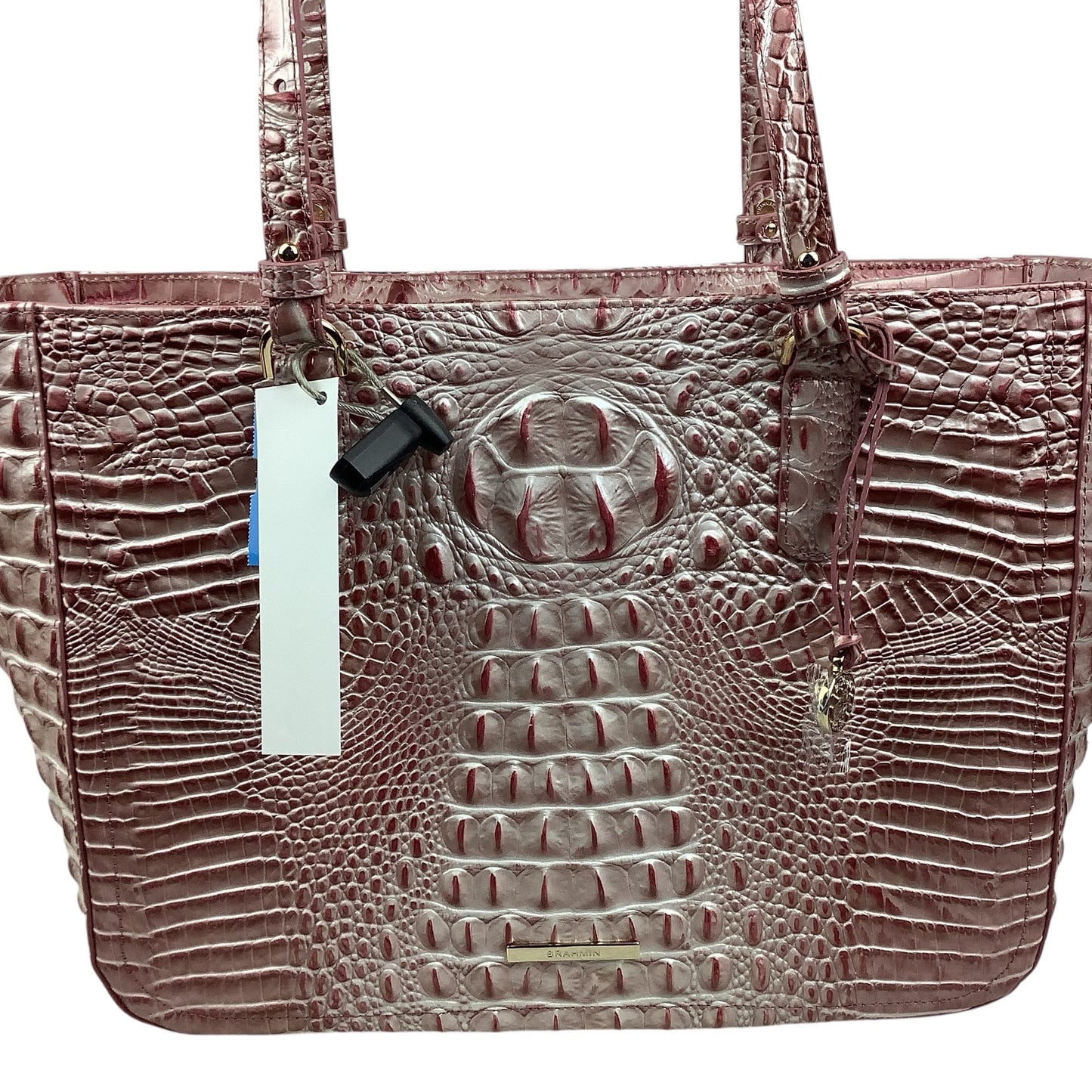 Handbag Designer By Brahmin, Size: Large