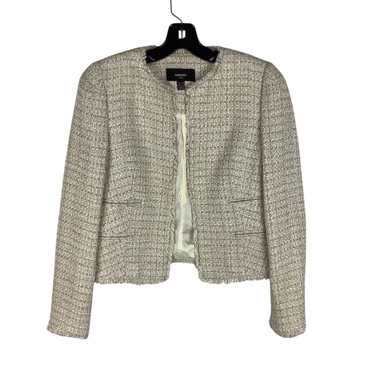 Blazer By Mango In Cream, Size: Xxs