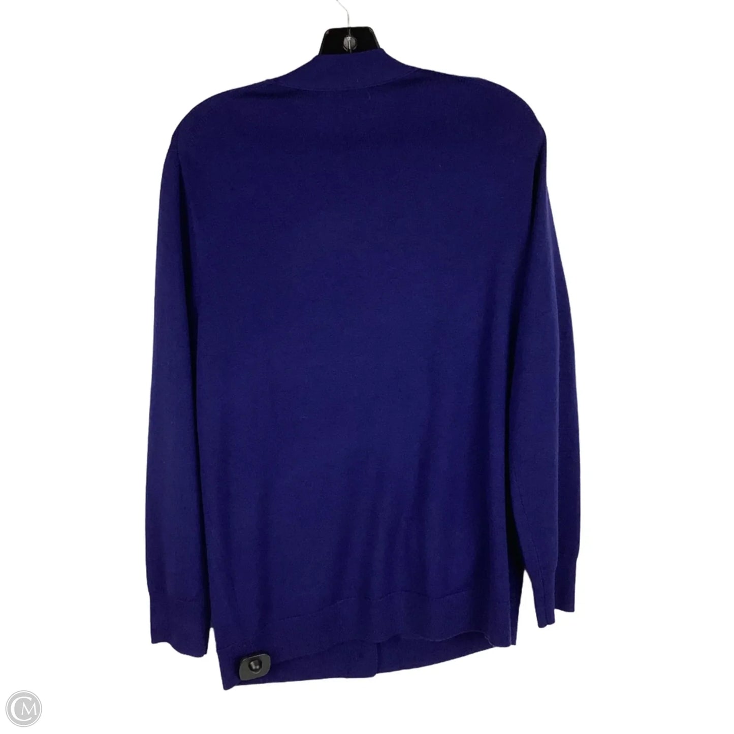 Cardigan By Madewell In Purple Blue, Size: L