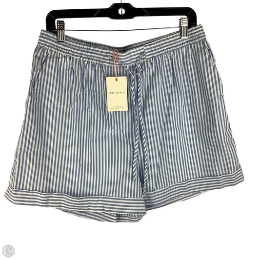 Shorts By Skies Are Blue In Striped Pattern, Size: L