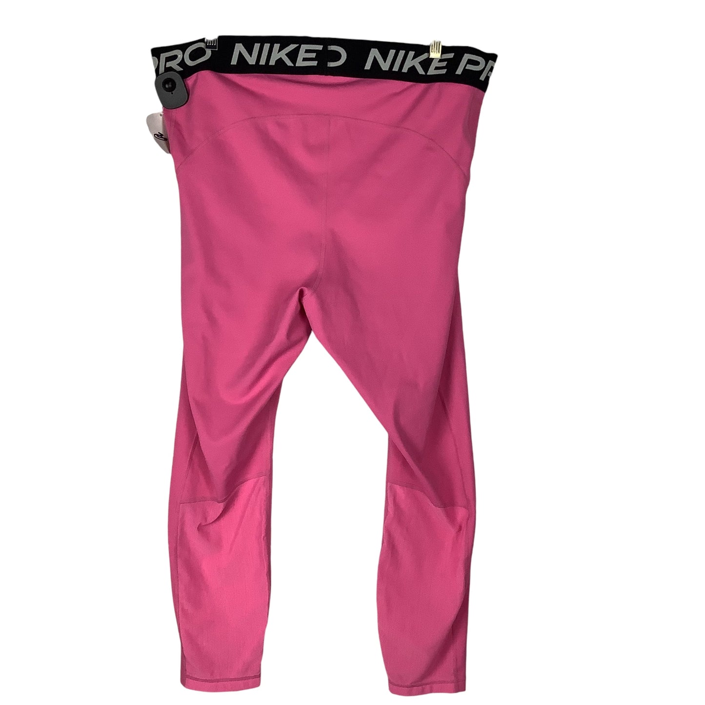 Athletic Leggings By Nike Apparel In Pink, Size: 2x