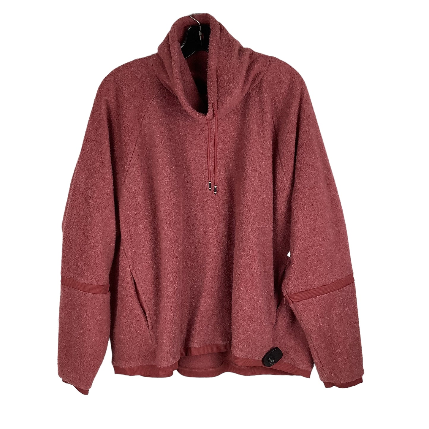 Sweatshirt Collar By Nike Apparel In Red