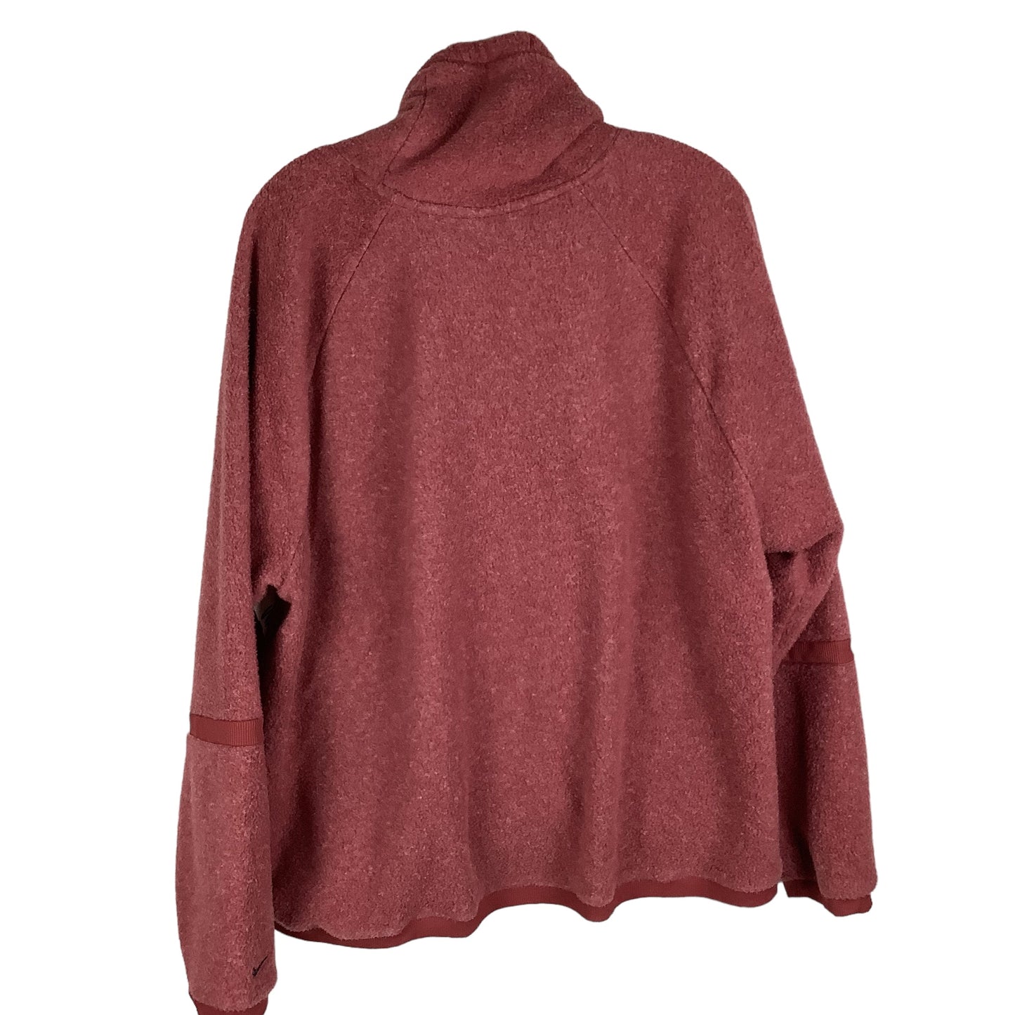 Sweatshirt Collar By Nike Apparel In Red