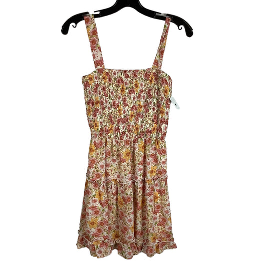 Dress Casual Short By Jessica Simpson In Floral Print, Size: S