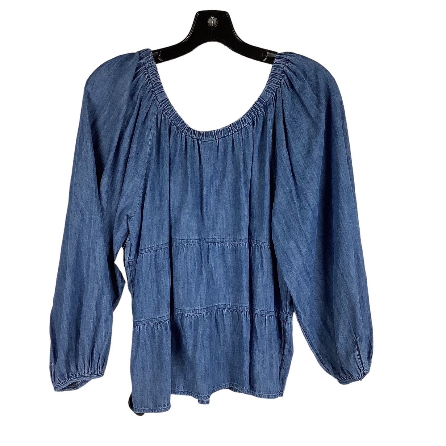 Blue Top Long Sleeve Old Navy, Size L