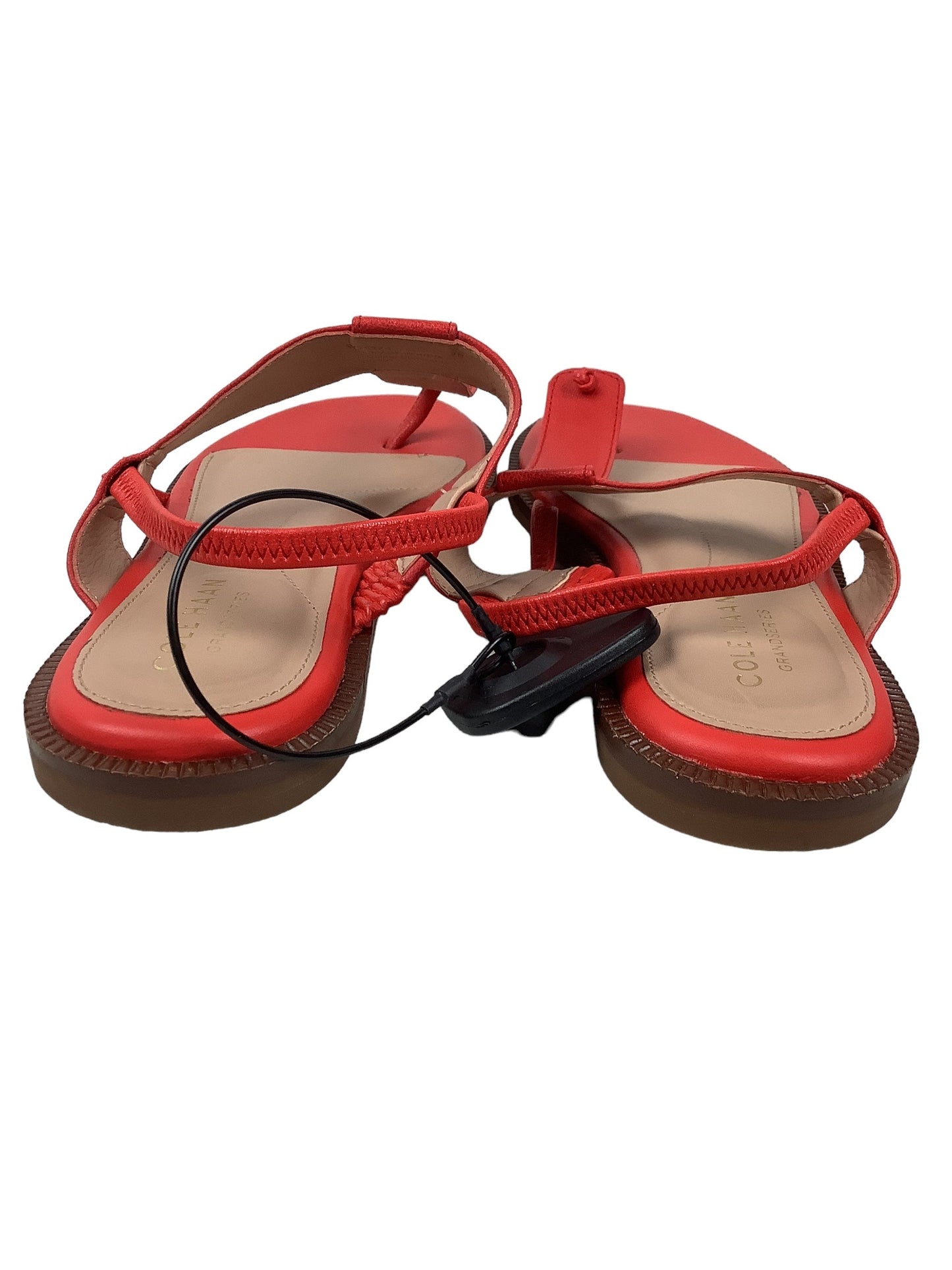 Sandals Flats By Cole-haan In Red, Size: 7