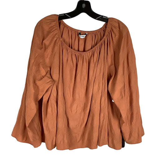 Orange Top Long Sleeve Elizabeth And James, Size Xl