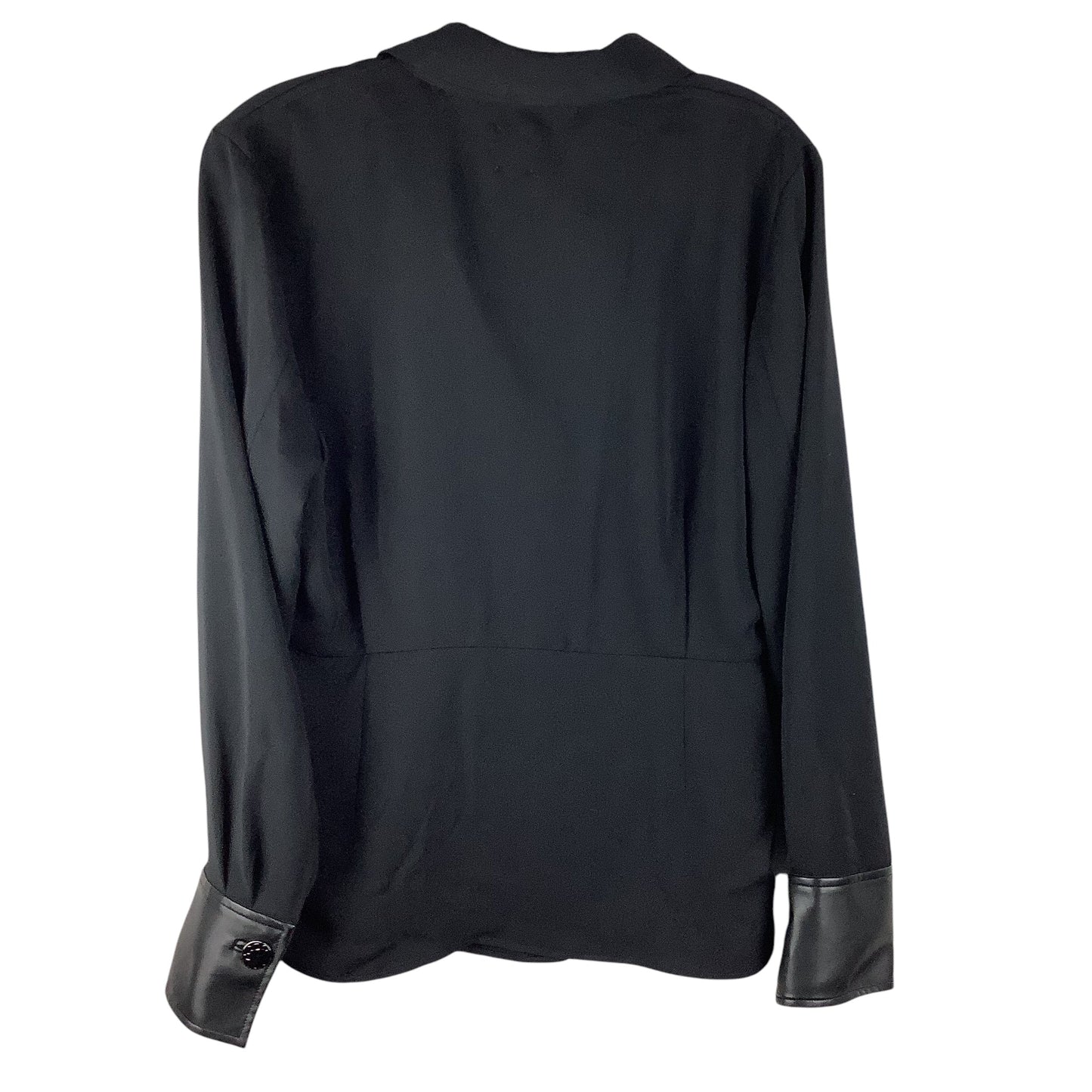 Top Long Sleeve By Nic + Zoe In Black, Size: M