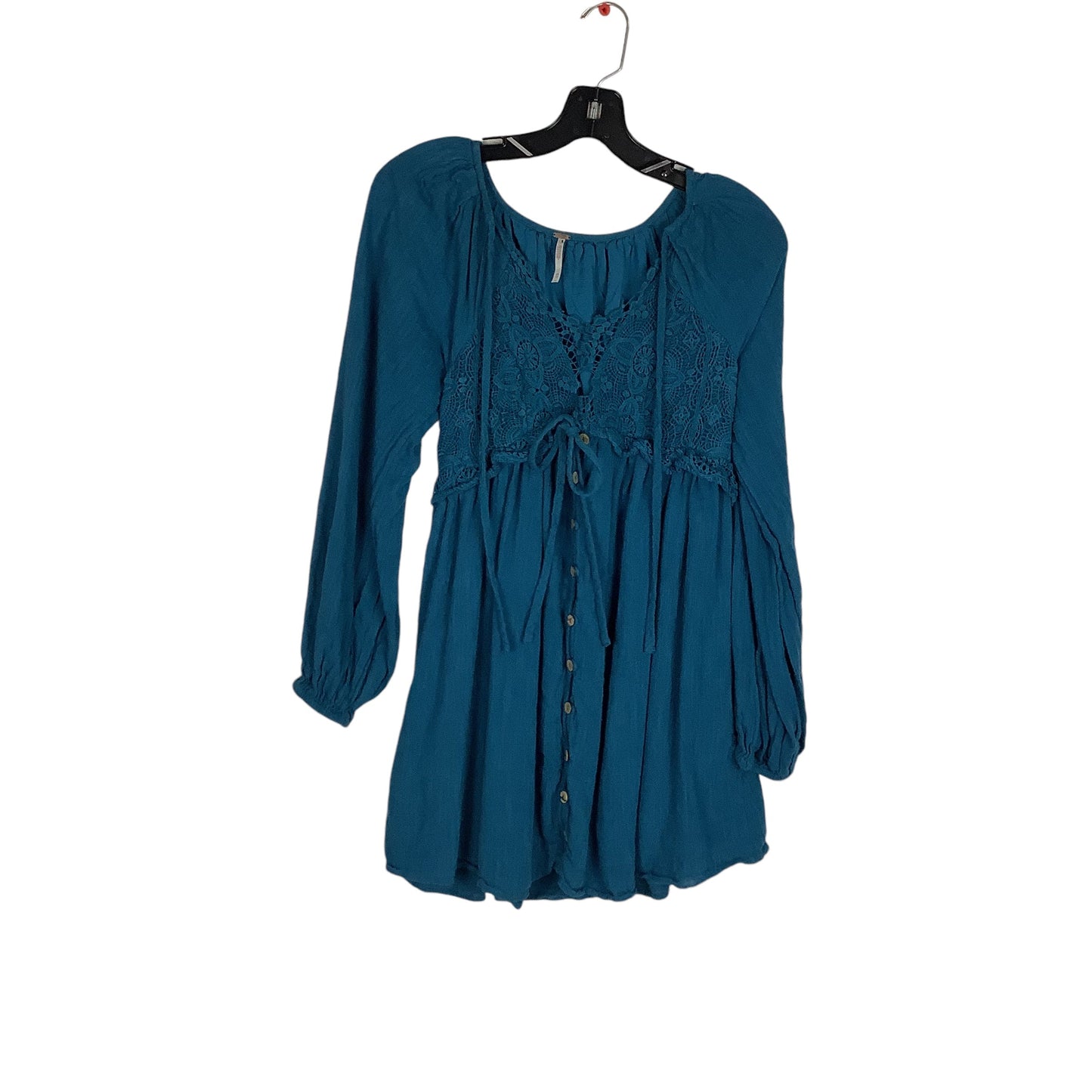 Dress Casual Short By Free People In Blue, Size: Xs