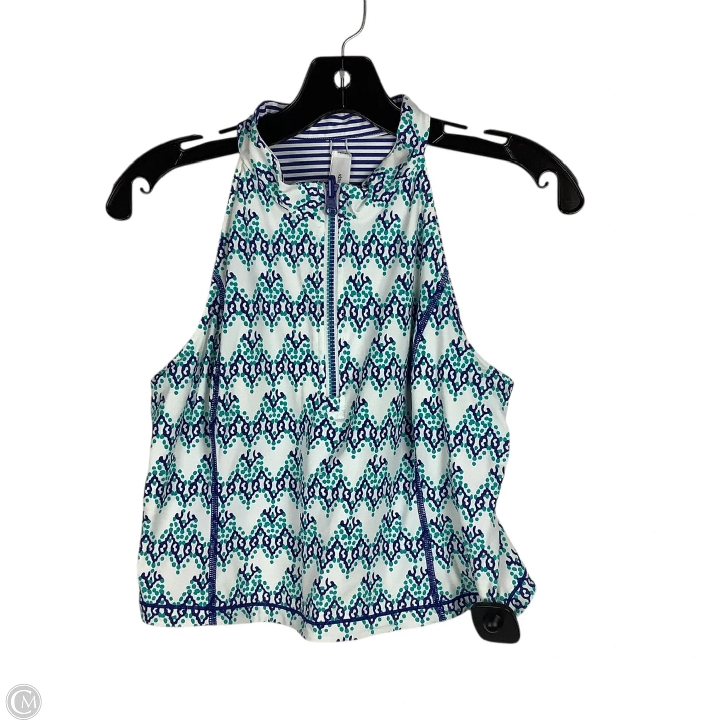 Athletic Tank Top By Simply Southern In Blue, Size: L