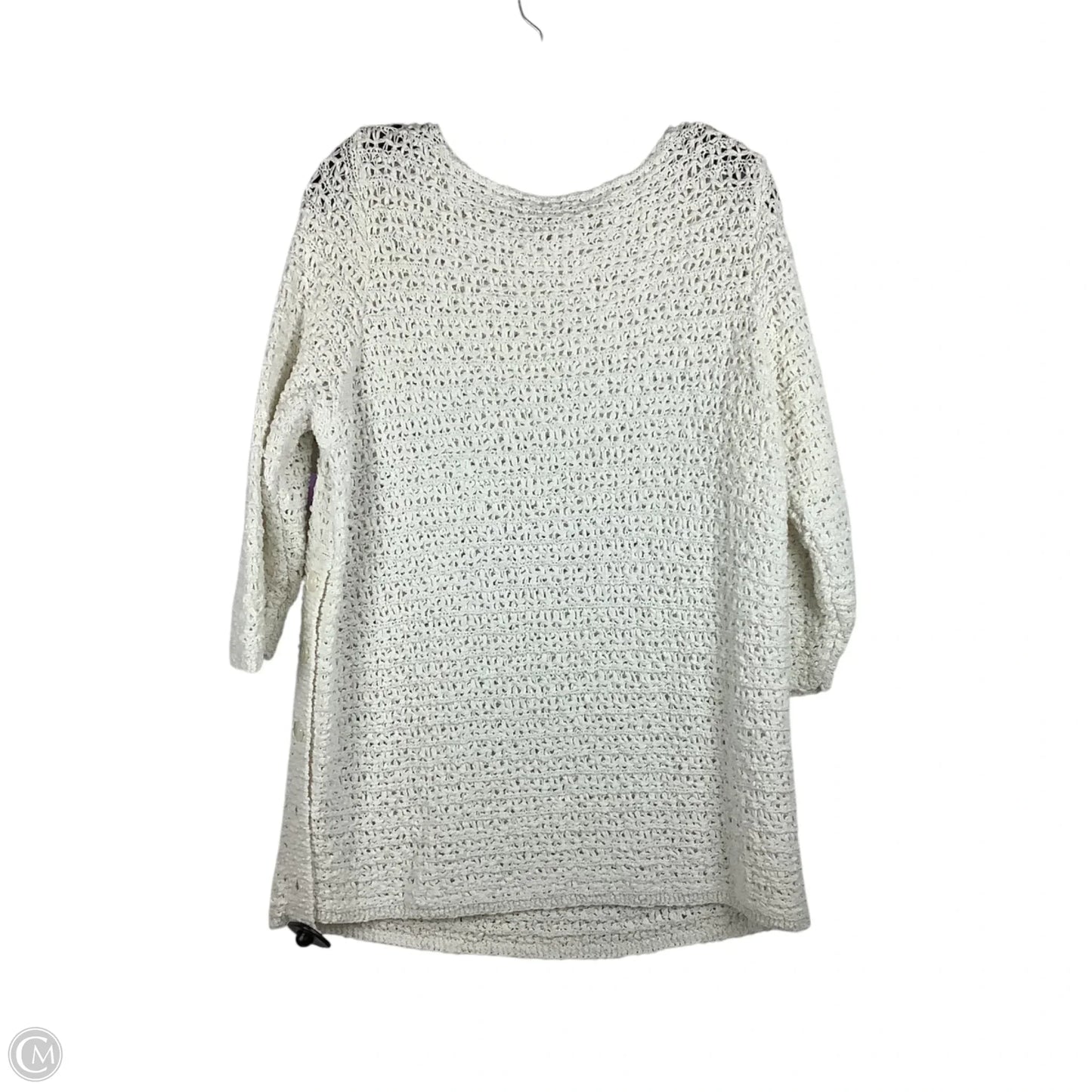 Top Short Sleeve By J. Jill In White, Size: M