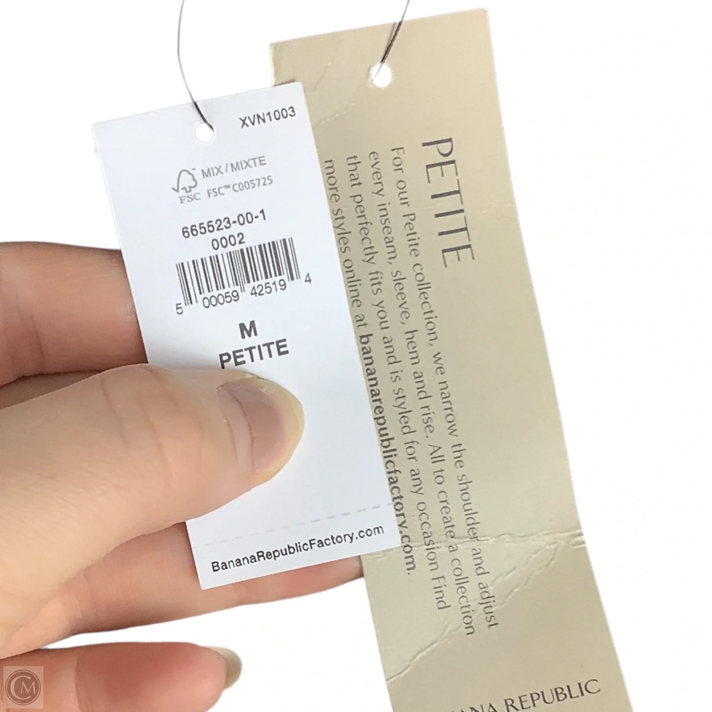 Top Sleeveless By Banana Republic In Gold, Size: M petite