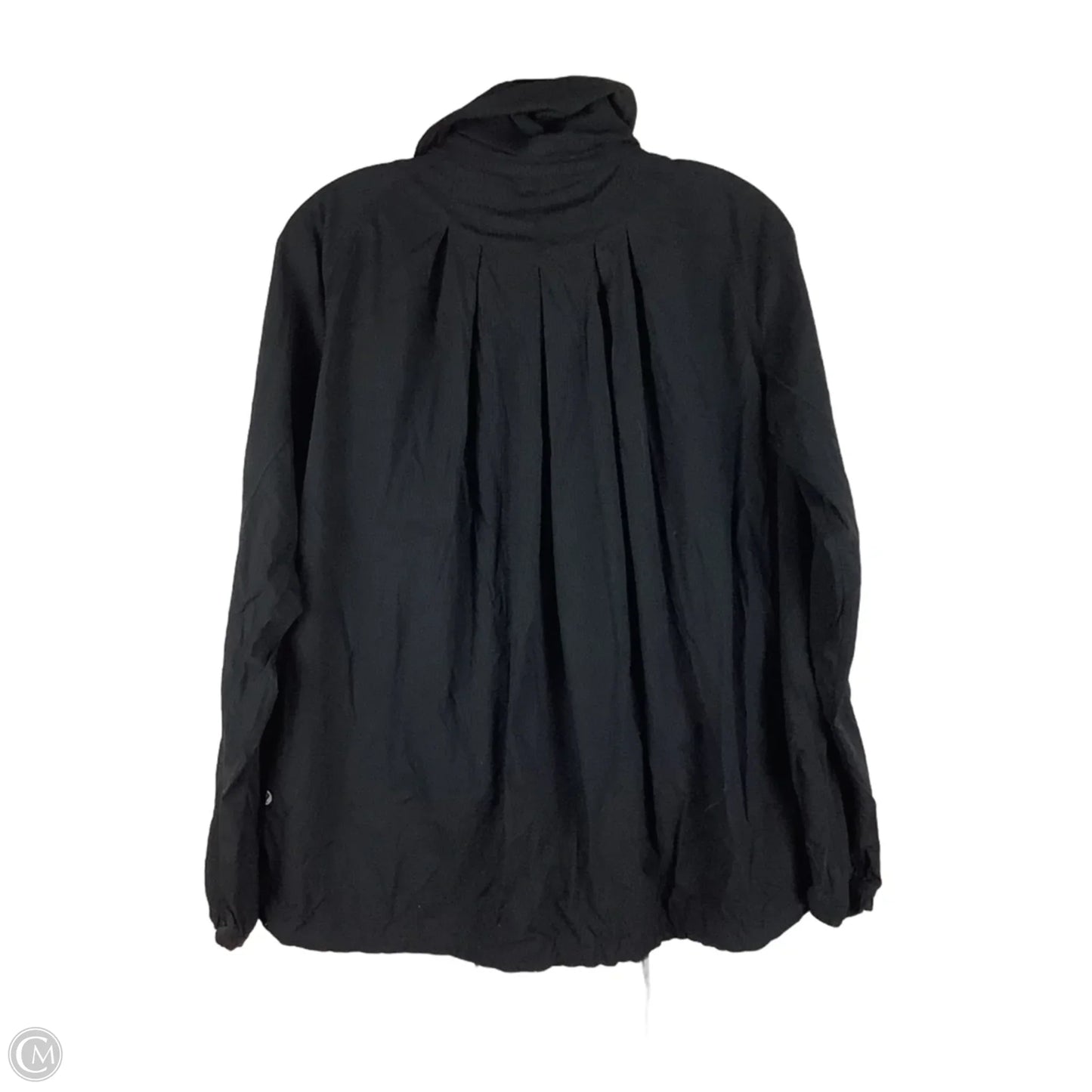 Athletic Jacket By Lululemon In Black, Size: 6