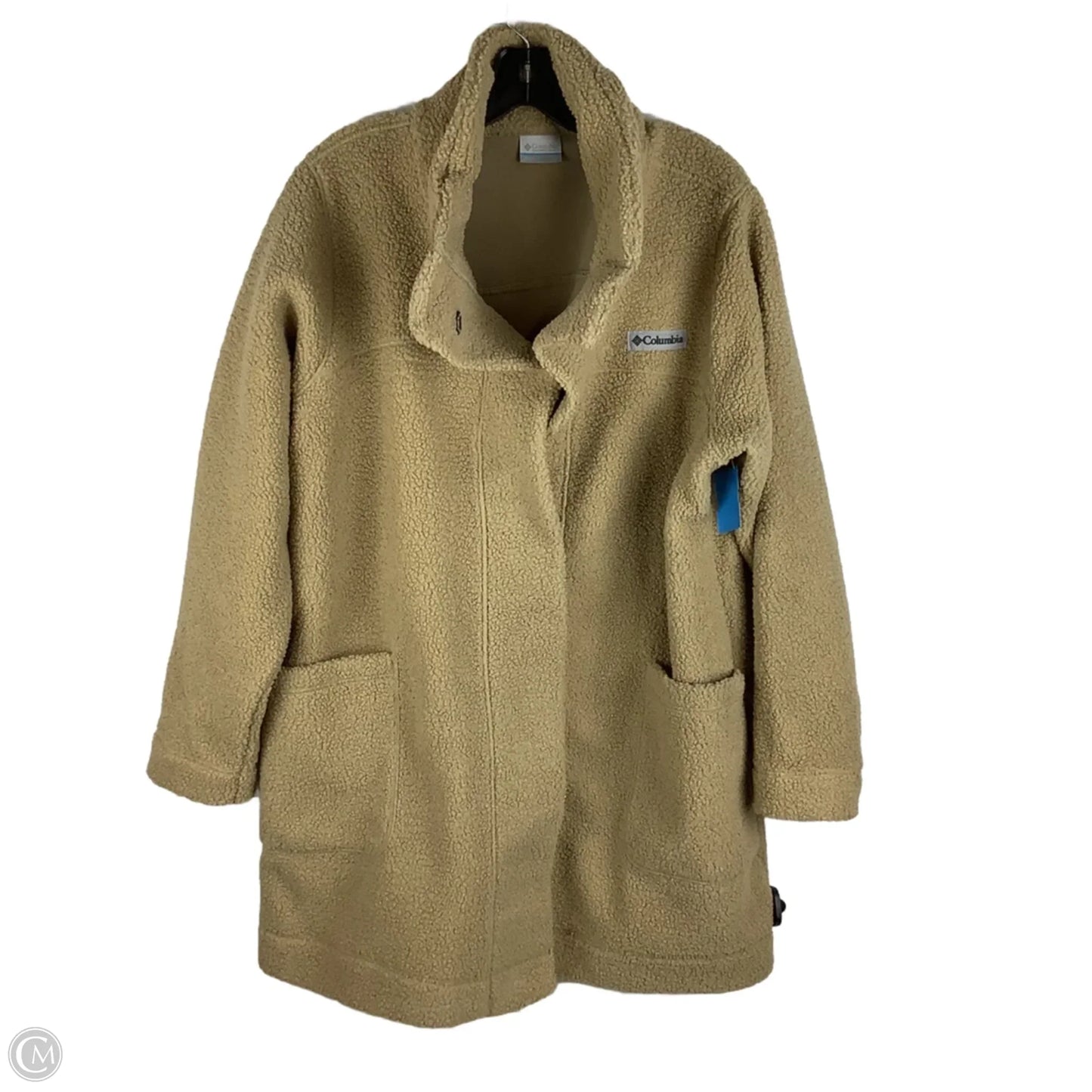 Coat Faux Fur & Sherpa By Columbia In Brown, Size: 2x