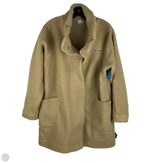 Coat Faux Fur & Sherpa By Columbia In Brown, Size: 2x