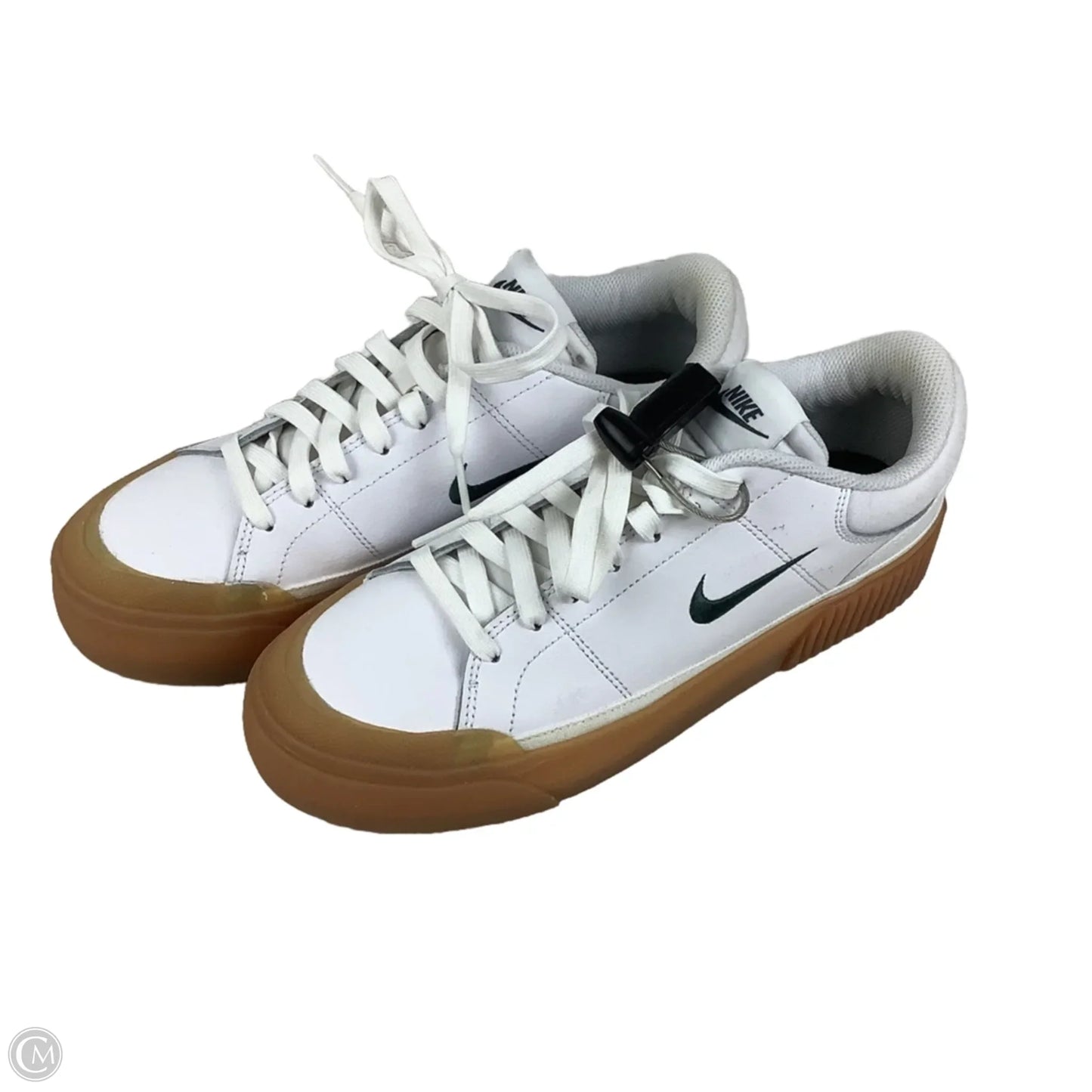 Shoes Sneakers By Nike In White, Size: 9