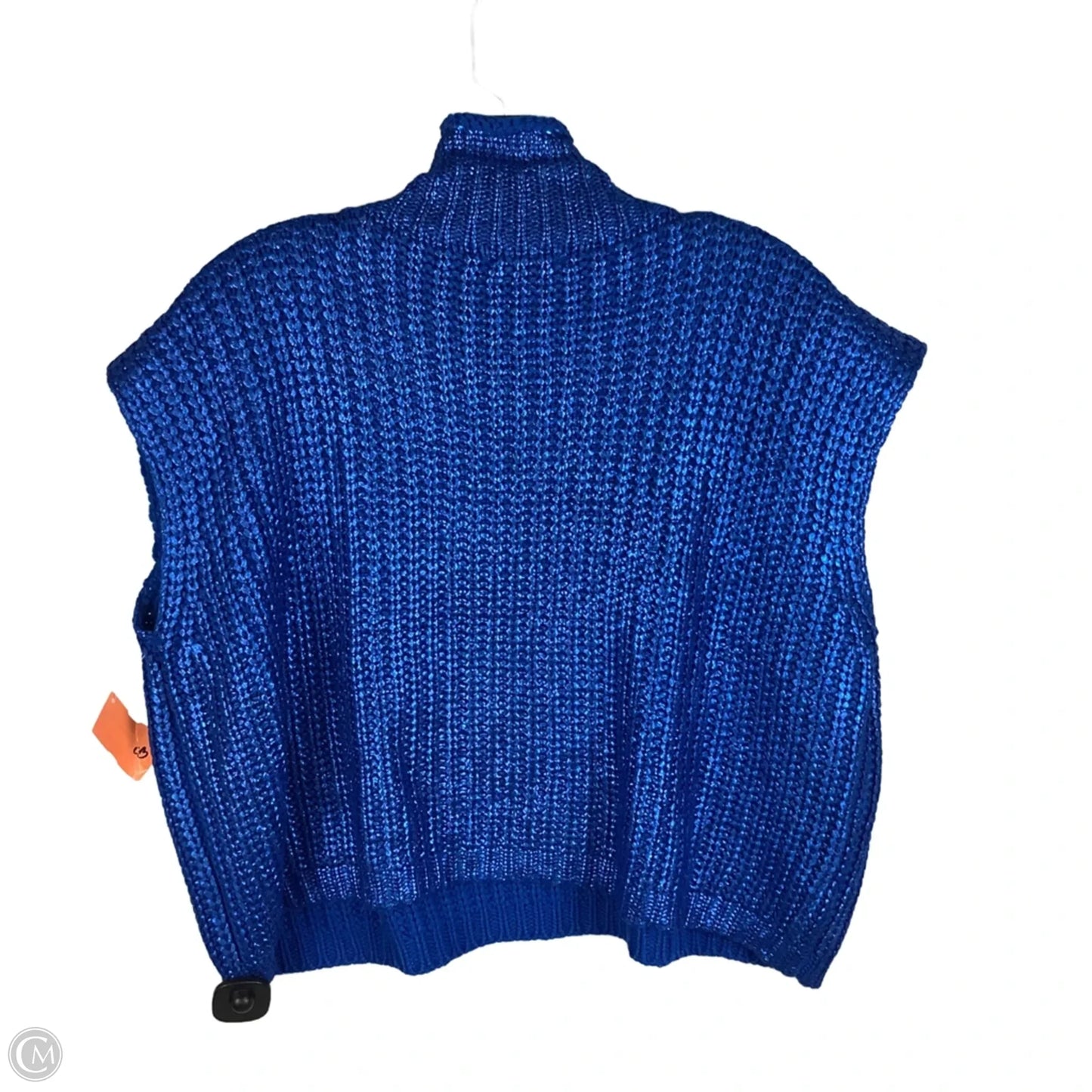 Sweater Short Sleeve By She + Sky In Blue, Size: S