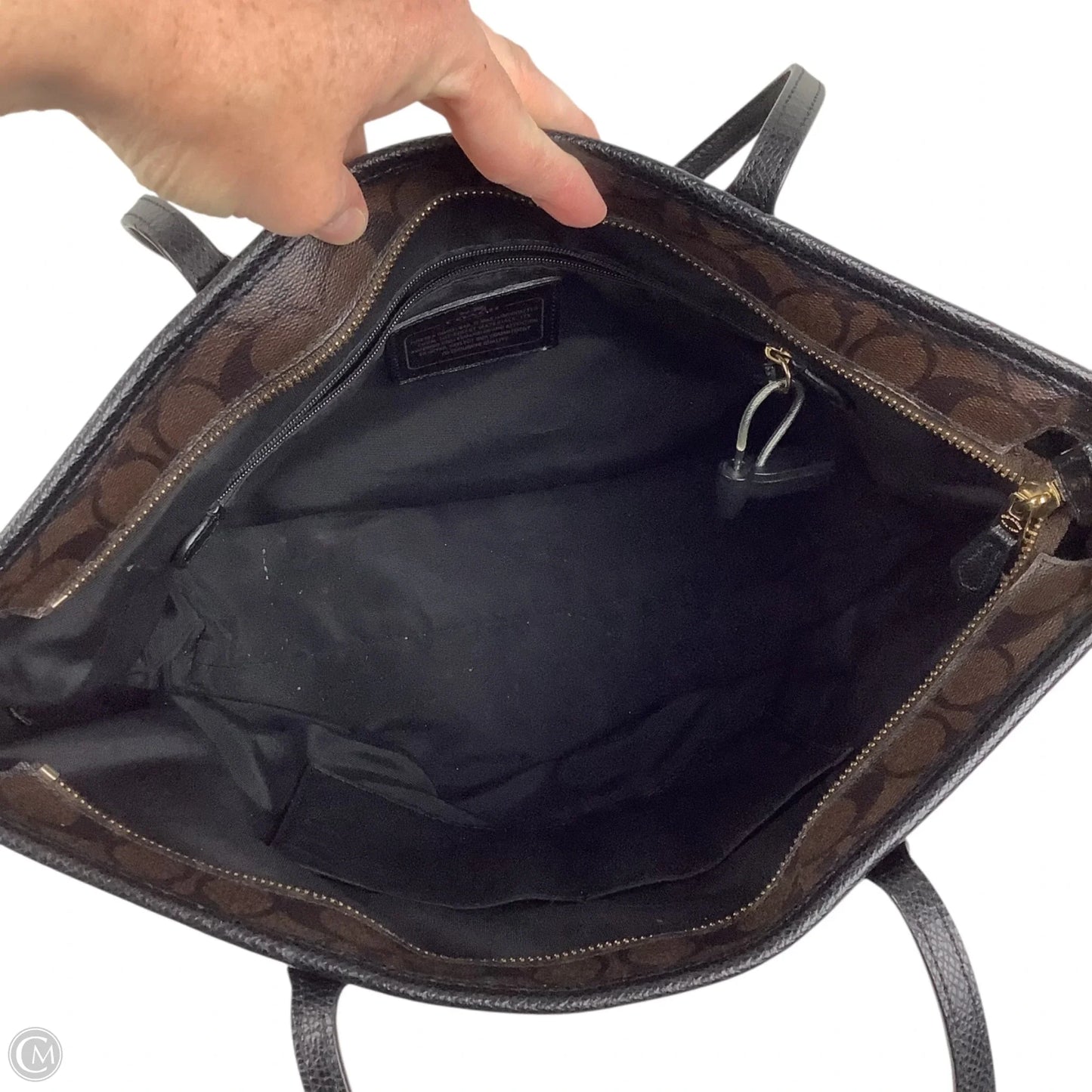 Handbag Designer By Coach, Size: Medium
