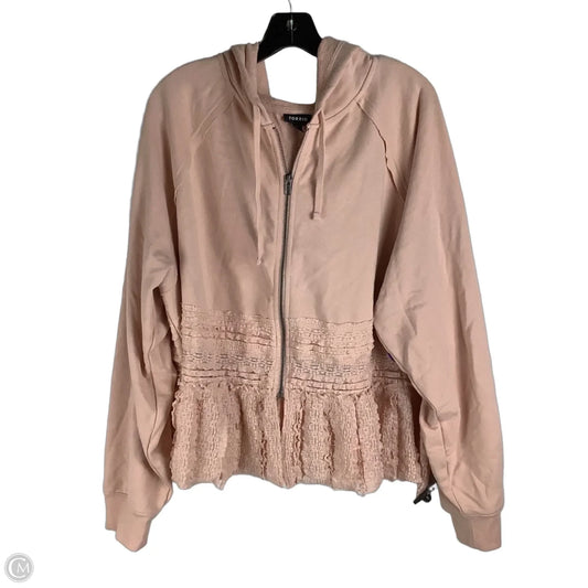 Jacket Other By Torrid In Pink, Size: 2X