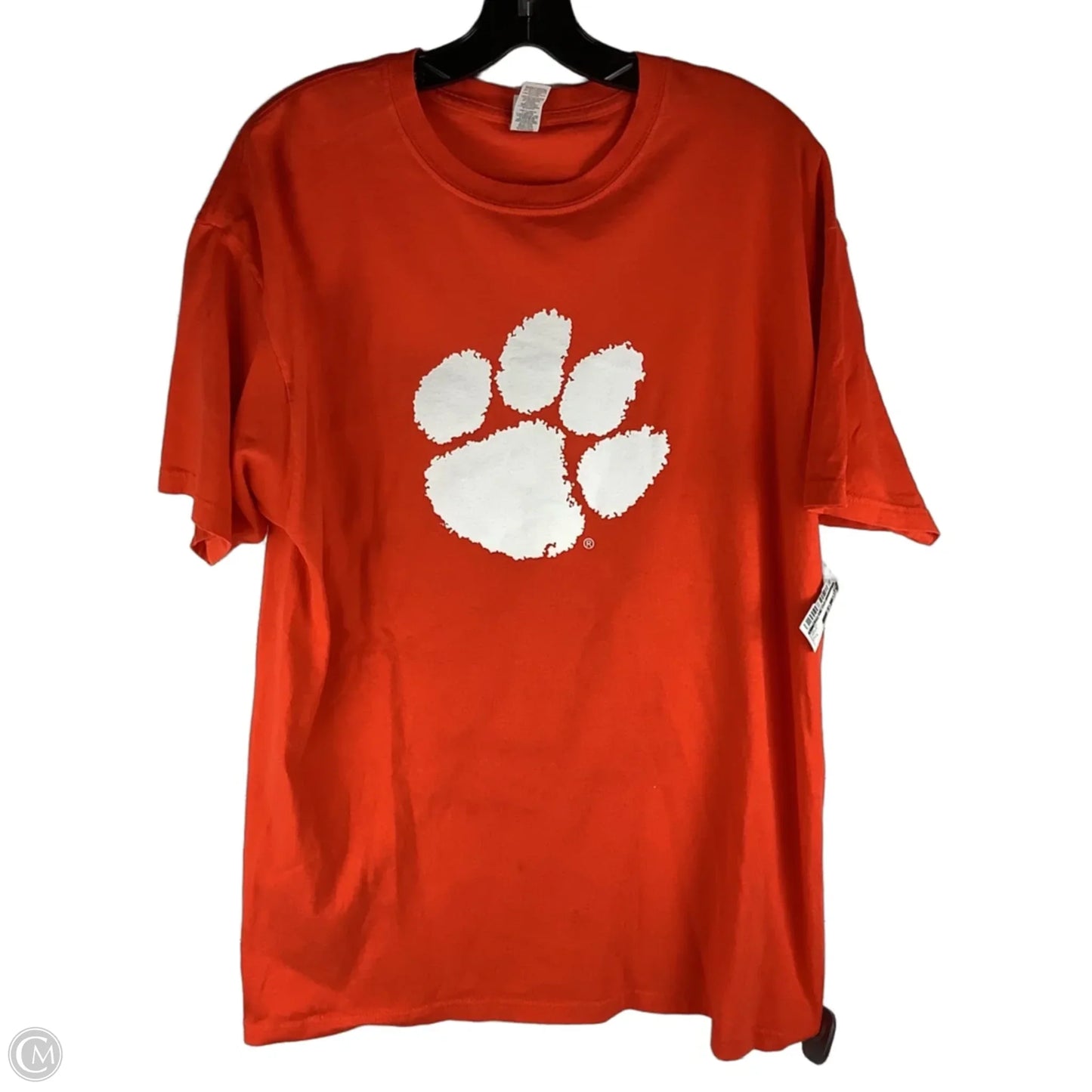 Top Short Sleeve By Clothes Mentor In Orange, Size: L